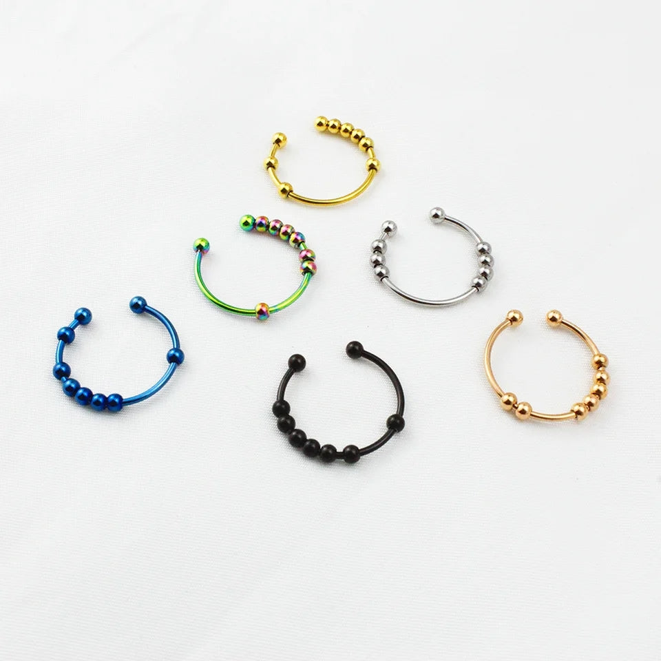 Adjustable Fidget rings