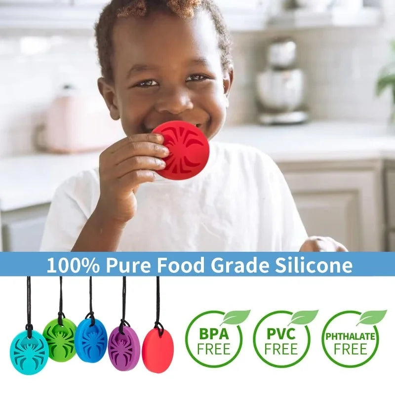 Spider chewable necklace