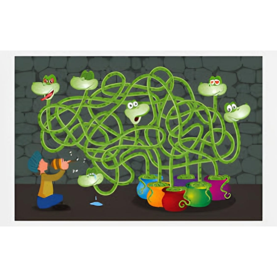 Moody snakes puzzle & game