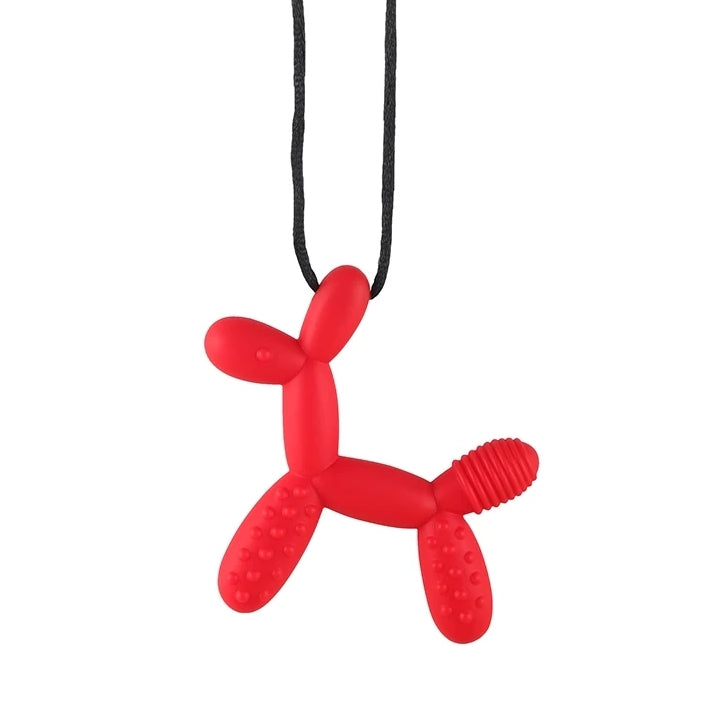 Balloon dog necklace