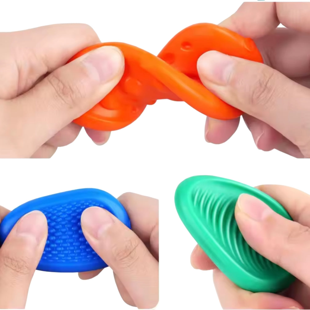 Silicone pocket stones