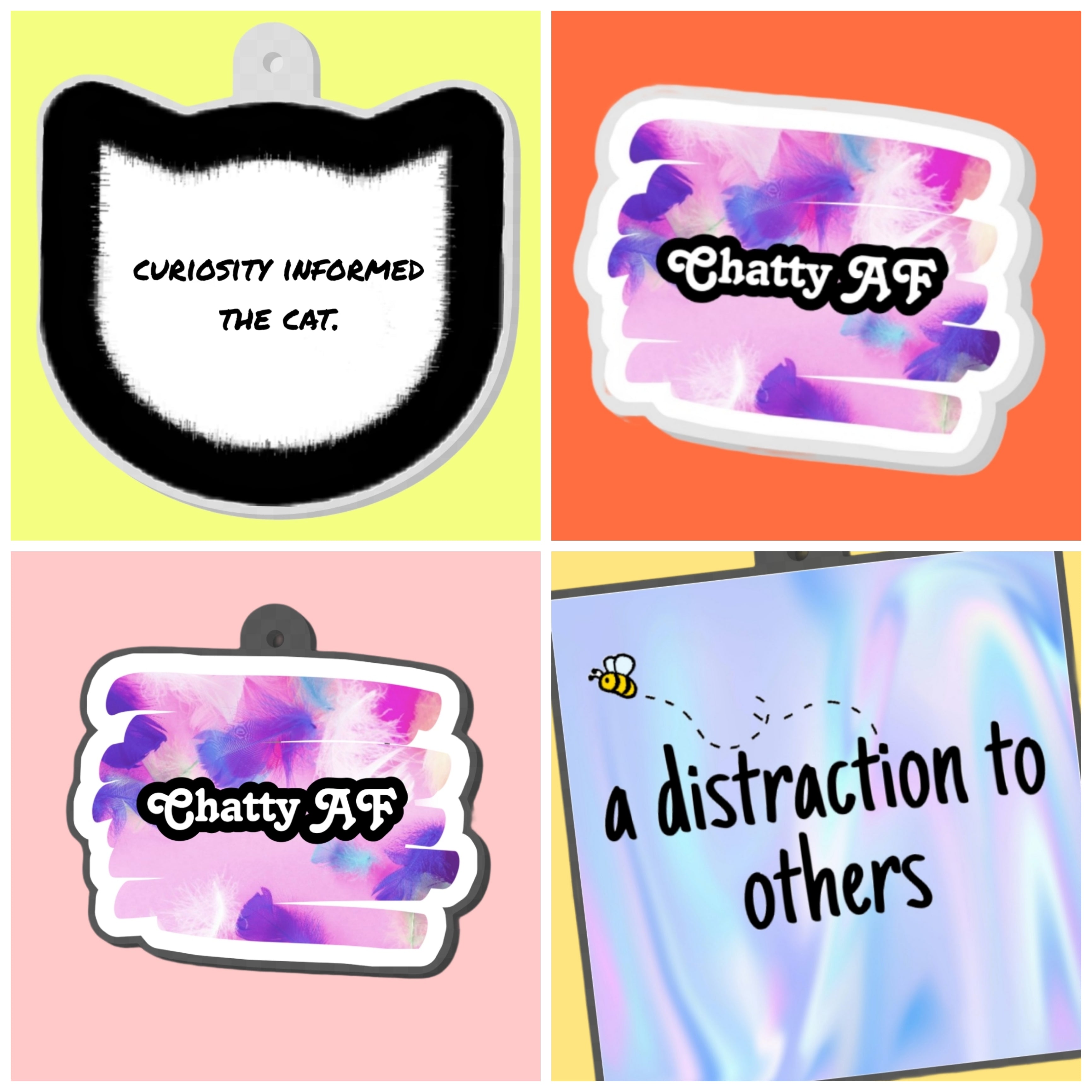 Chatty AF Pin :  Reclaim it Range