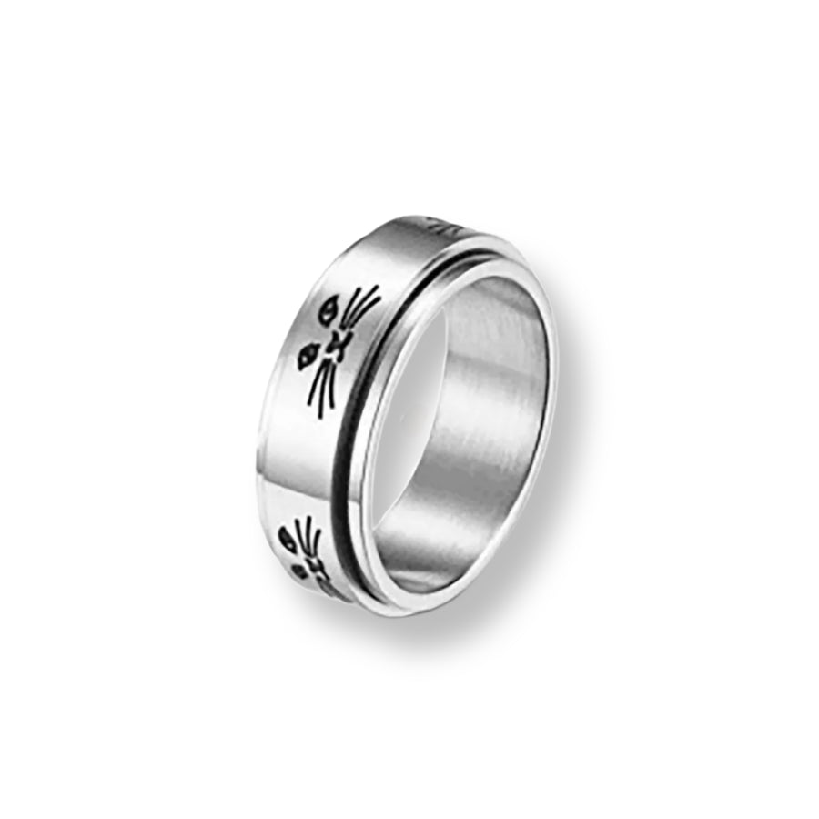 Size 7 Spinning fidget ring