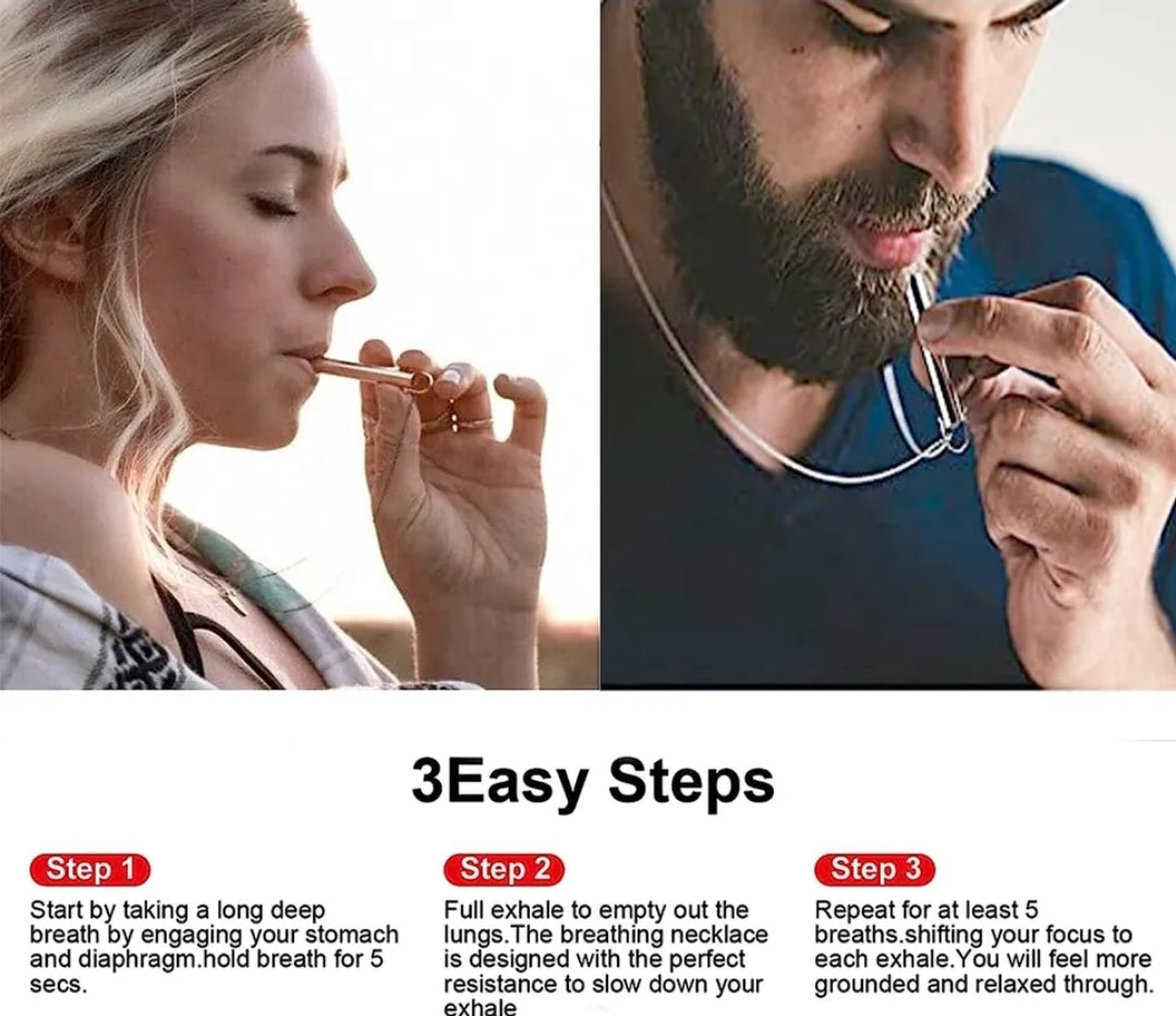 Mindful Breathing Necklace