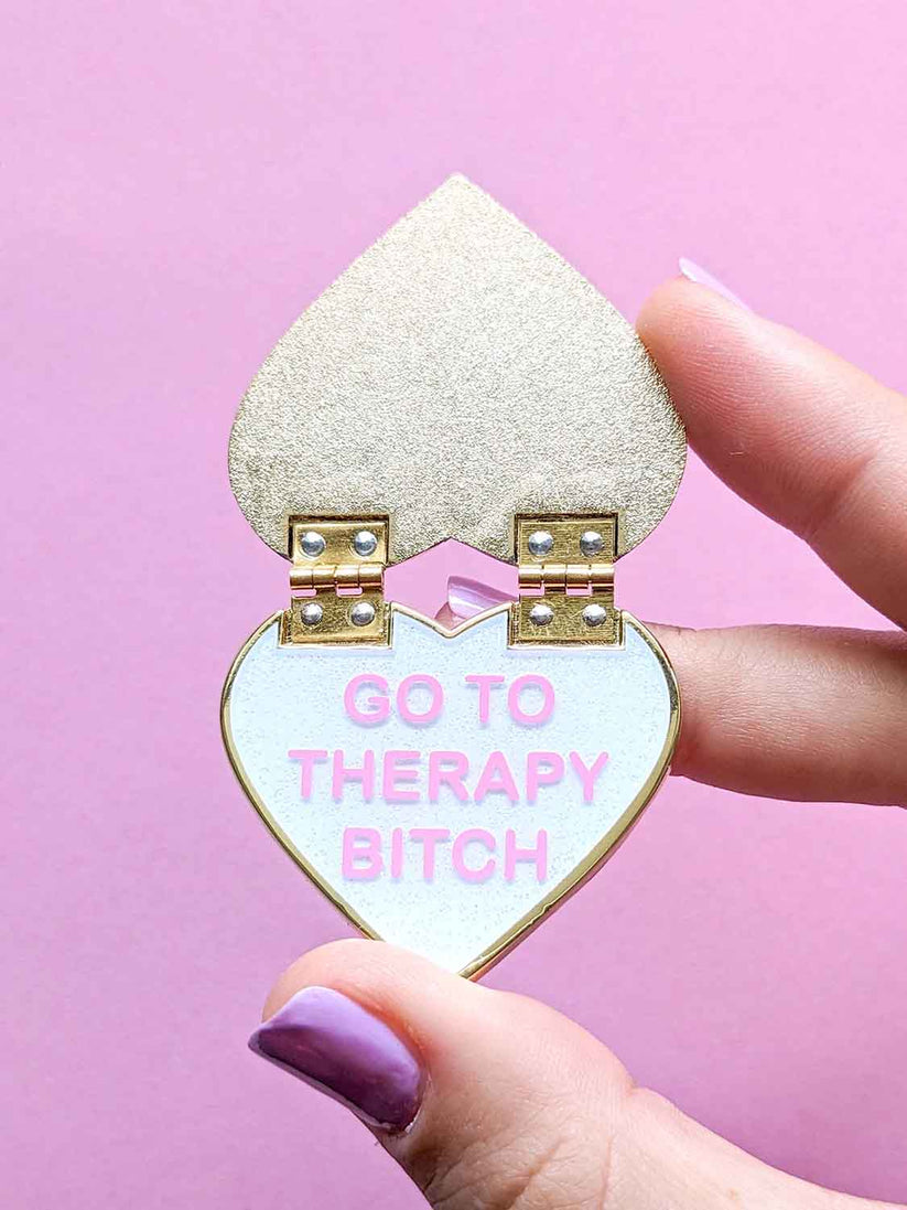 Heart Locket Therapy B* Pin