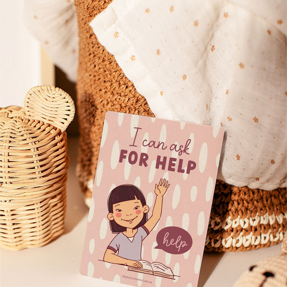 Anxiety Affirmation Cards for Kids