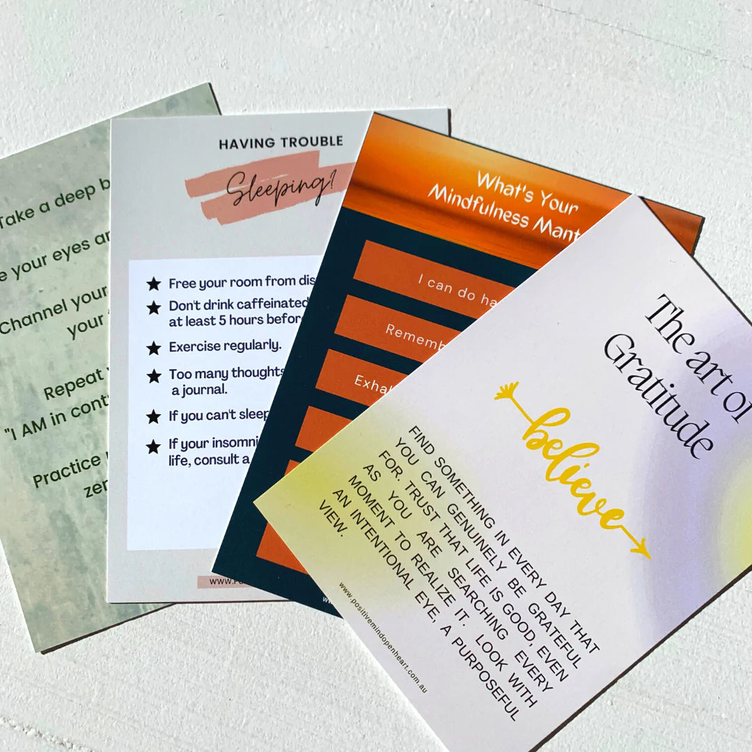 Calm teen strategy Cards