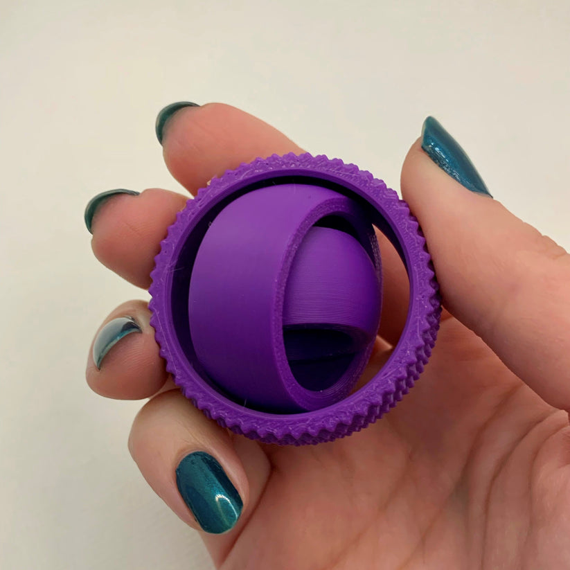 Textured Gyroscope Fidget