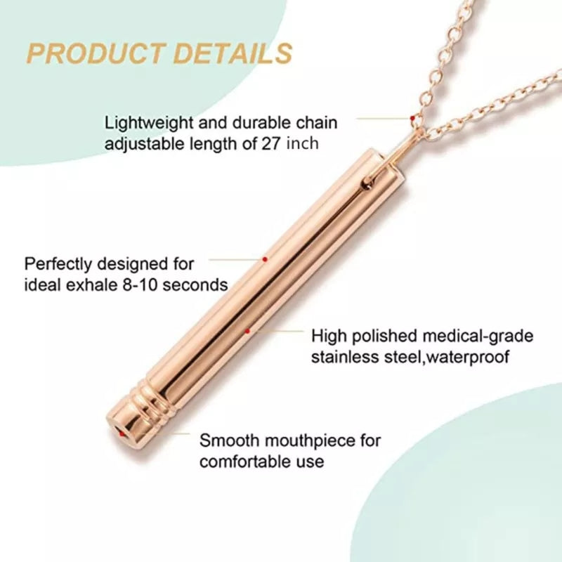 Mindful Breathing Necklace