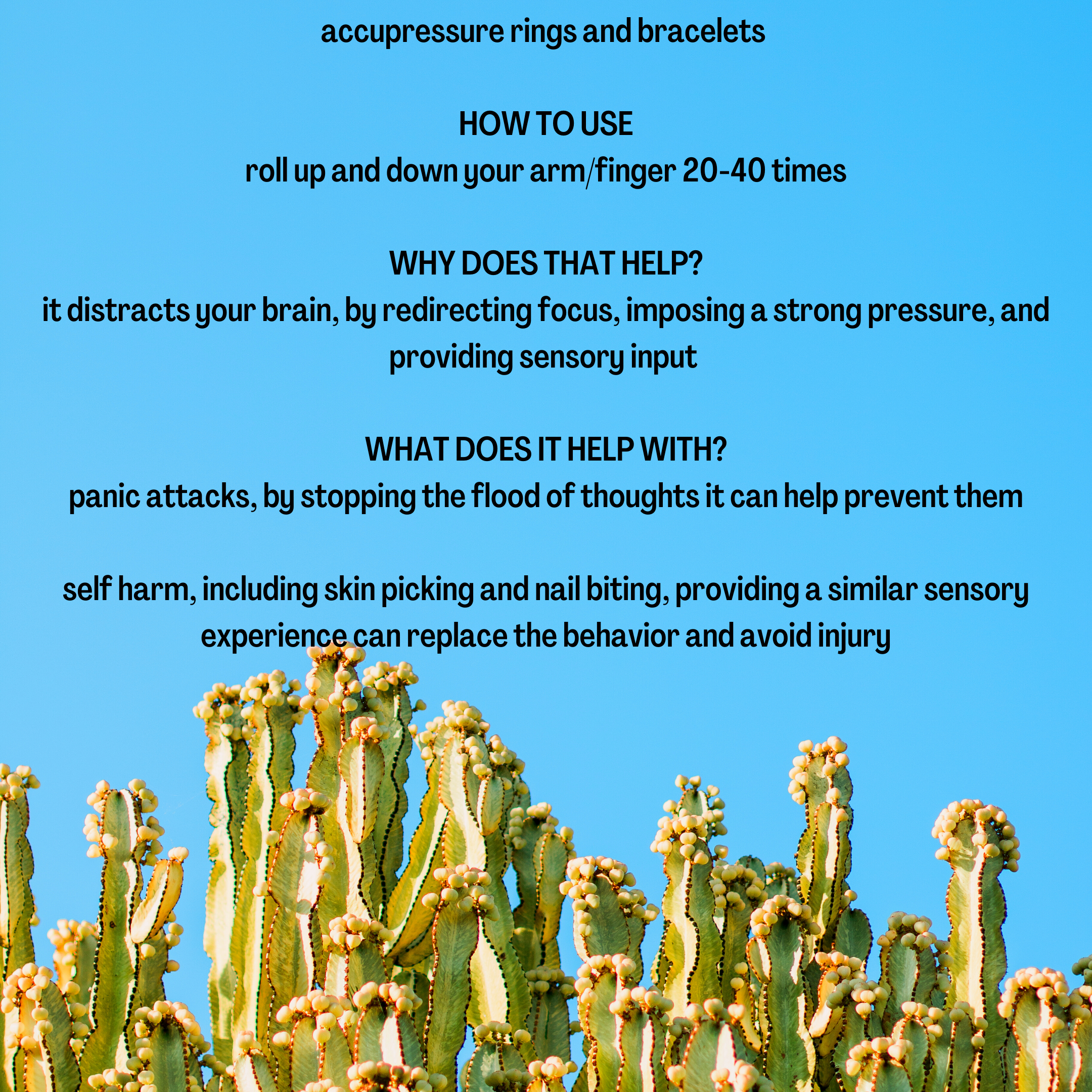 Acupressure rings