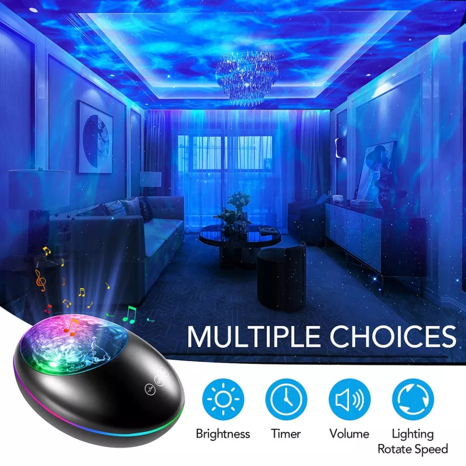 Ocean wave projection light