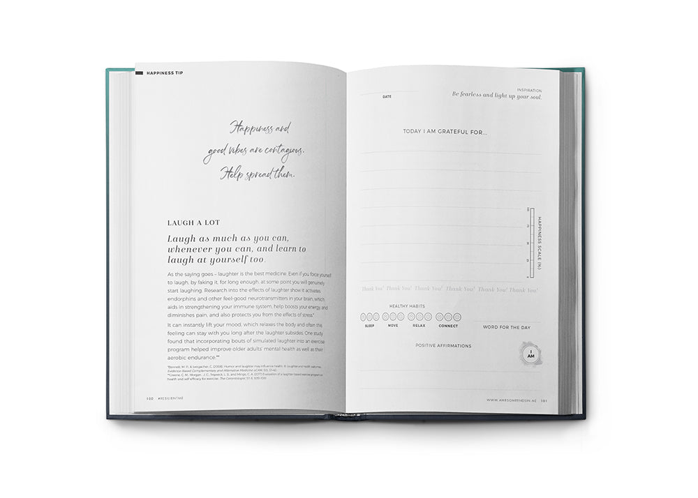Happy Thoughts – Resilient ME Gratitude Journal (Adult)