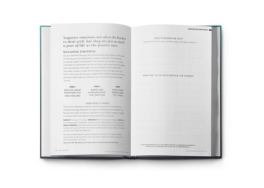 Happy Thoughts – Resilient ME Gratitude Journal (Adult)