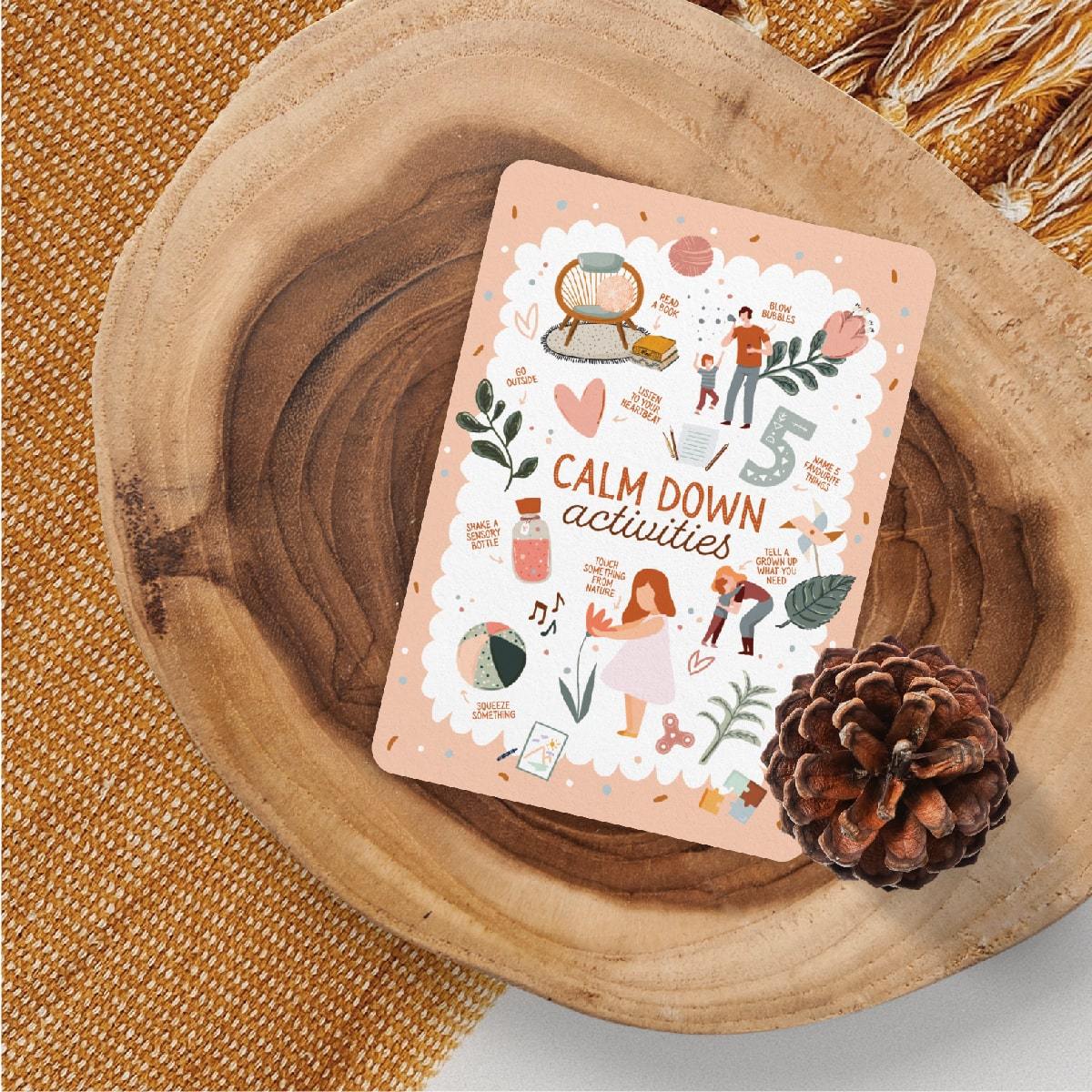 Calm down Cards