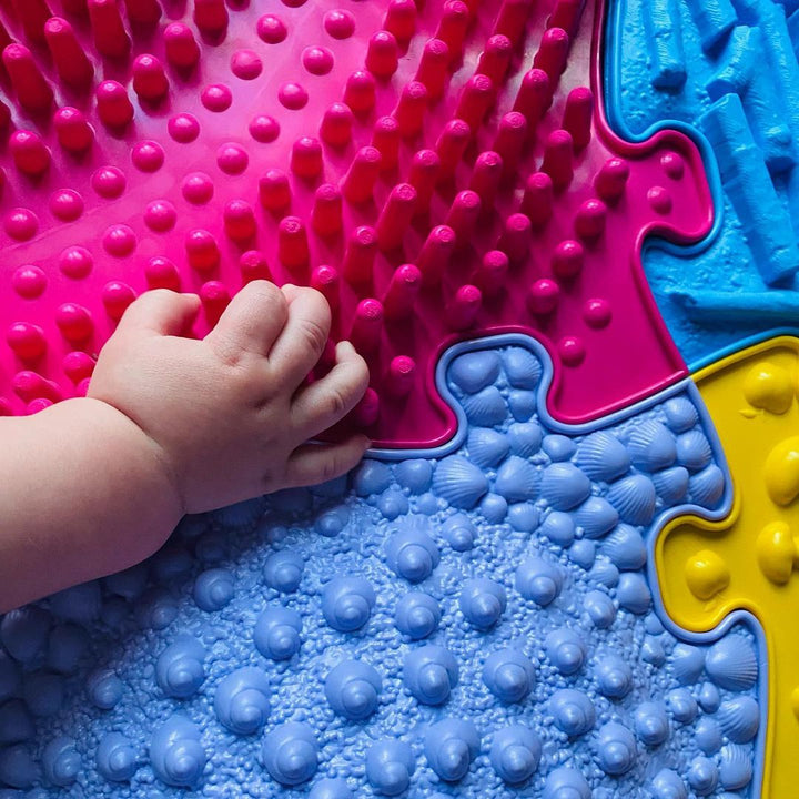 Muffik Rainbow Sensory Playmat Set