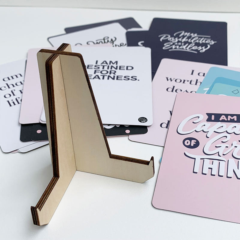Affirmation Cards & Stand