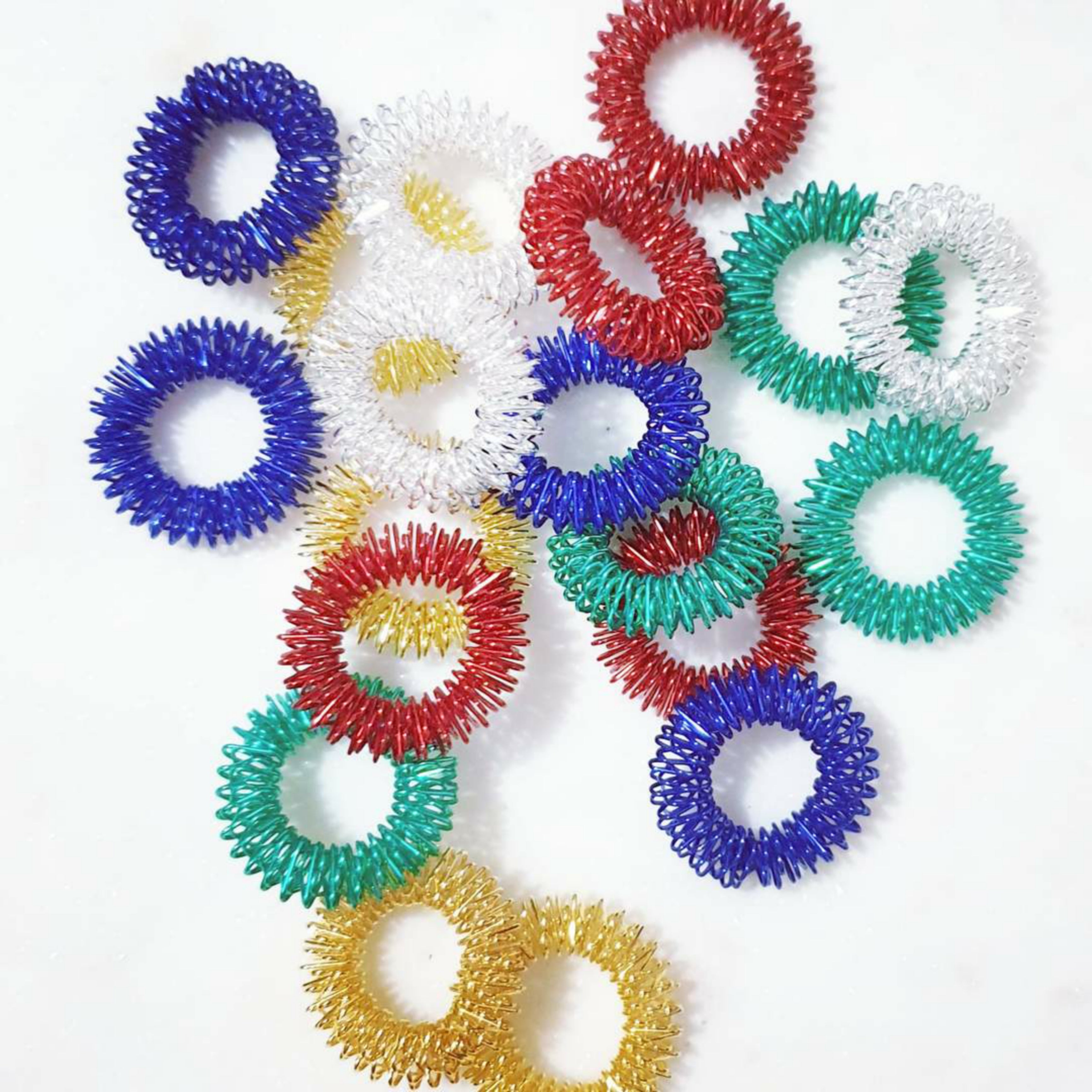 Acupressure rings