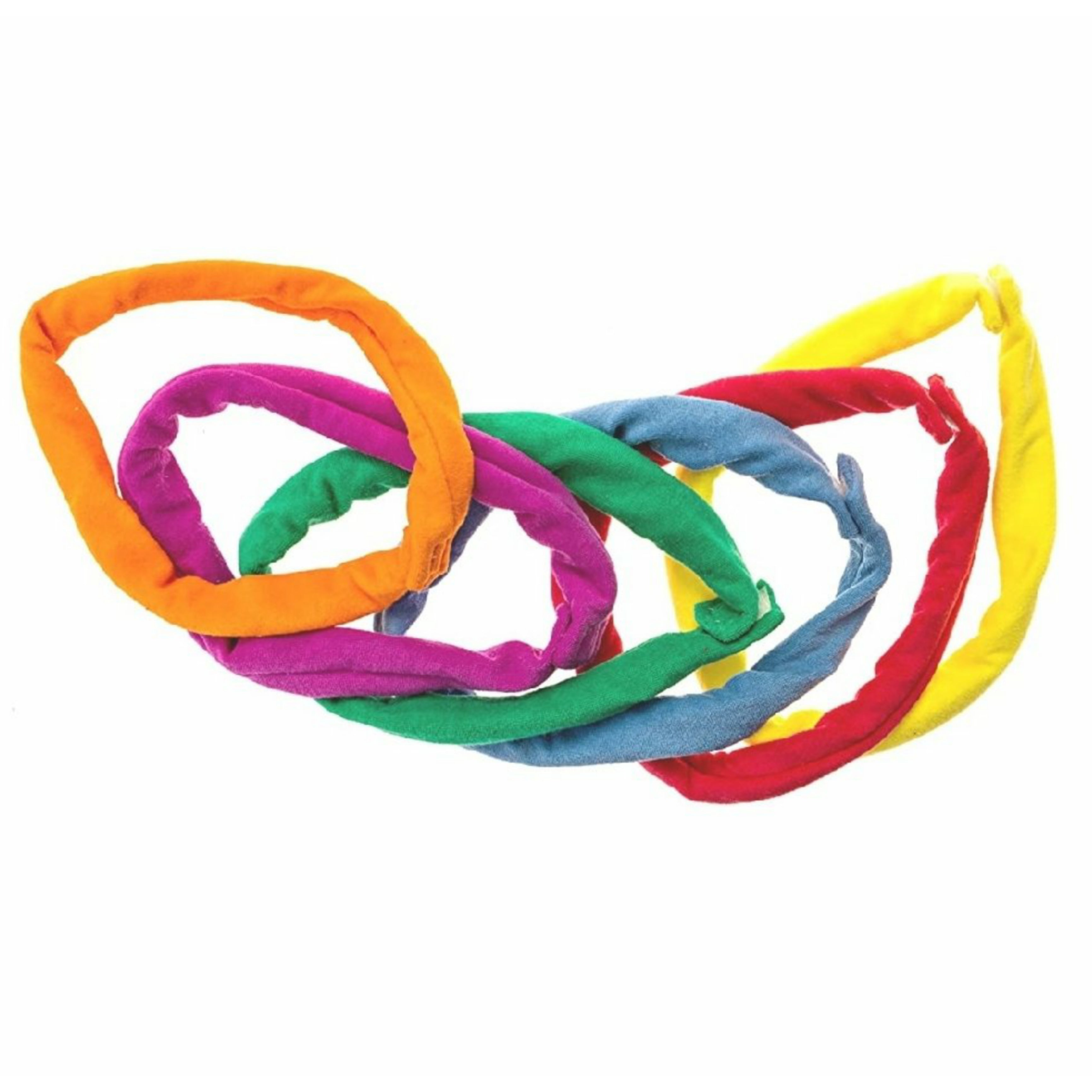 Terry cloth fabric chewable necklaces - Elizabeth Richards Supplies