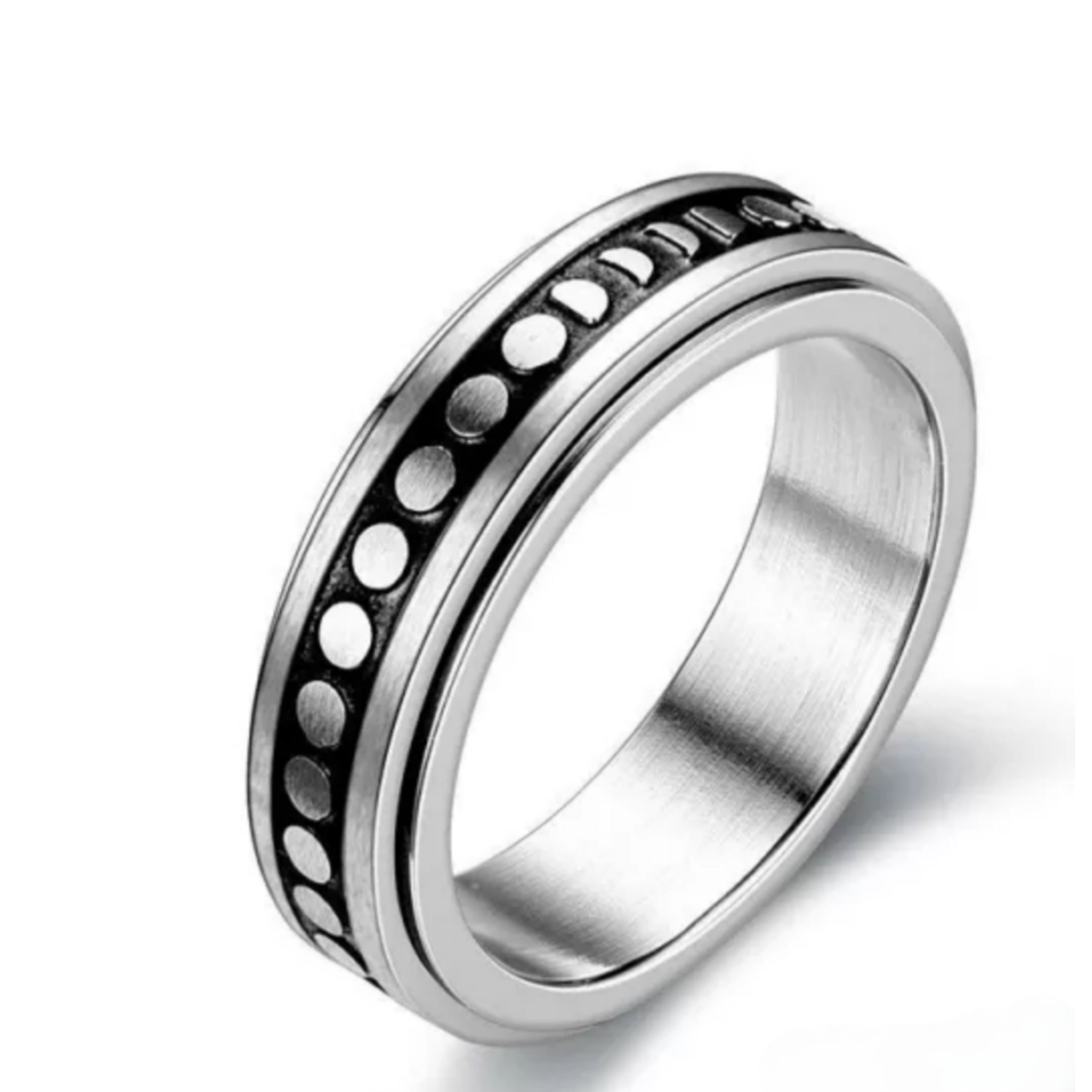 Size 7 Spinning fidget ring