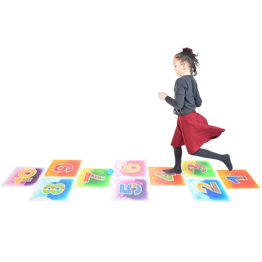 Hopscotch Liquid Floor Tile Set