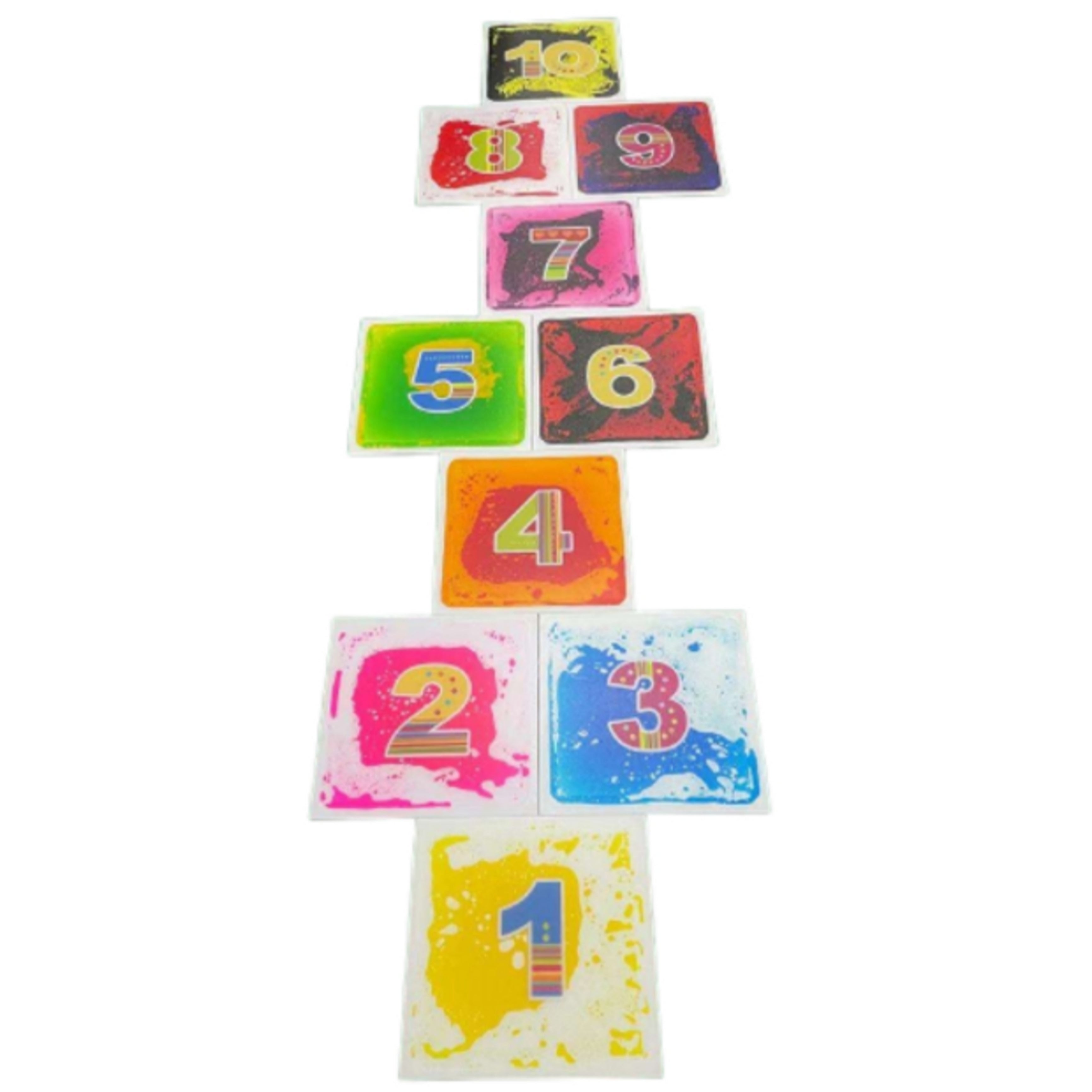 Hopscotch Liquid Floor Tile Set