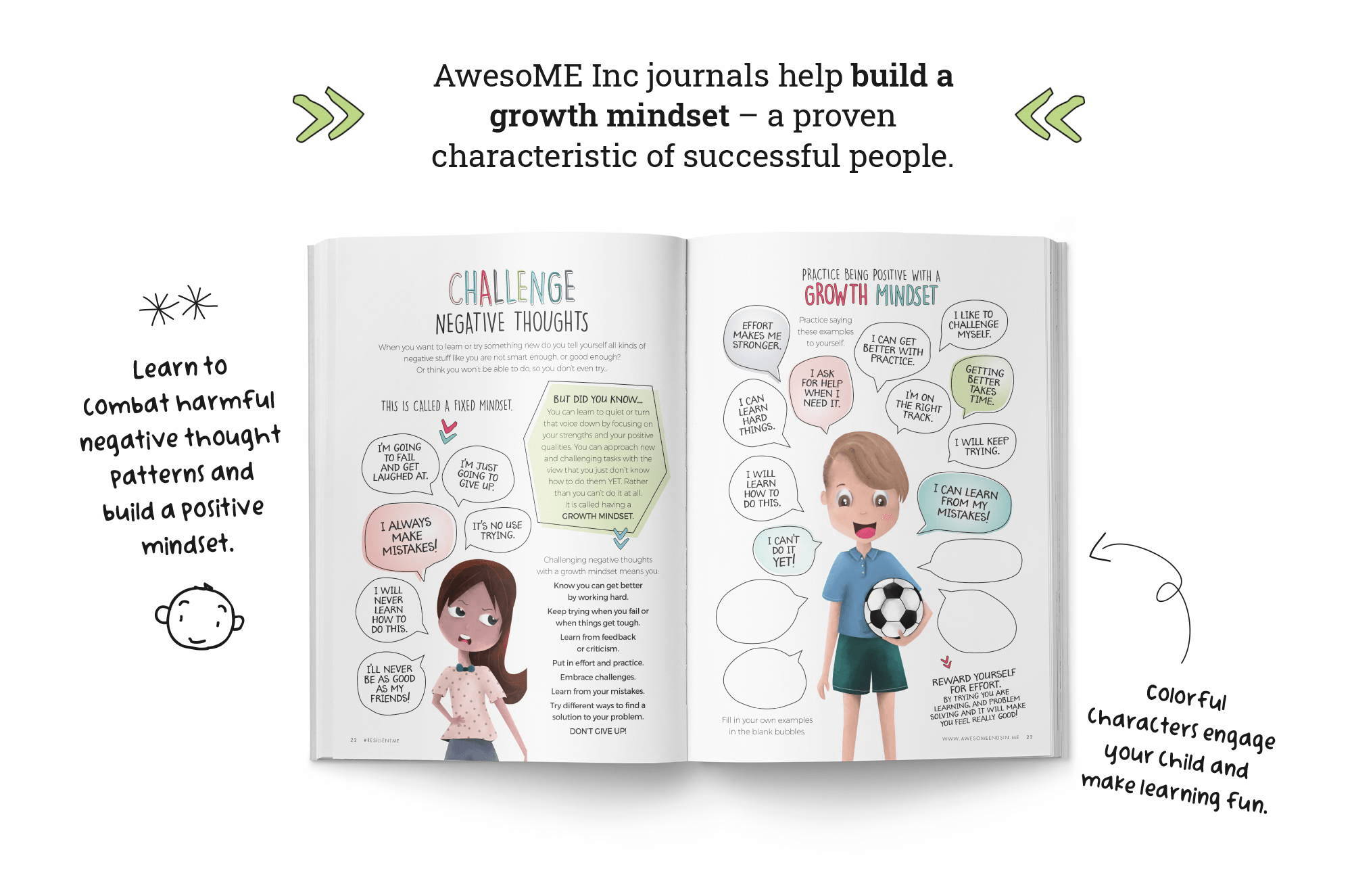 Resilient ME Gratitude Journal for Kids – Awesome Ends in ME (age 5-12)