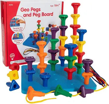 Geo Pegs and Peg Board