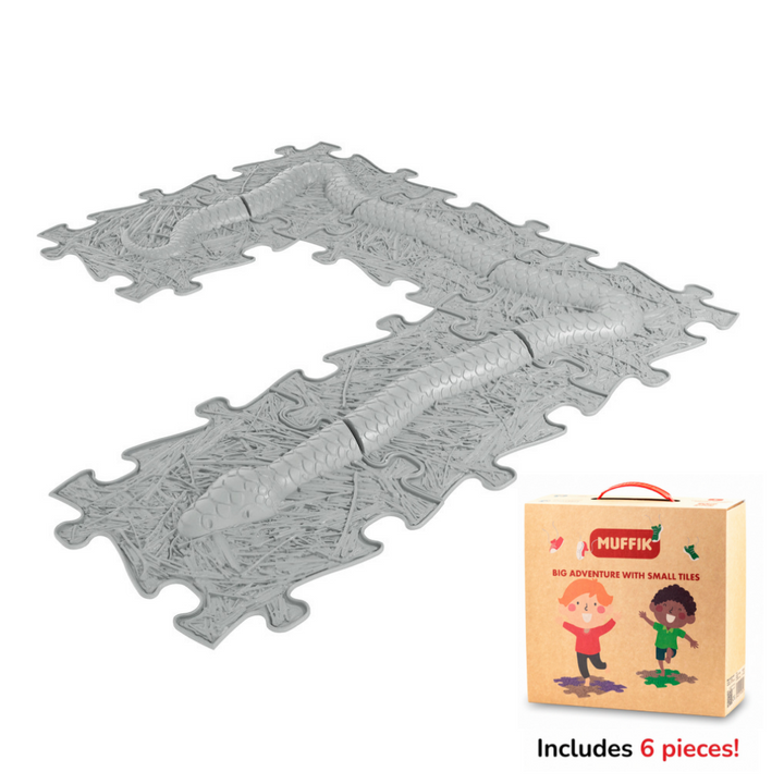 Muffik snake sensory playmat set