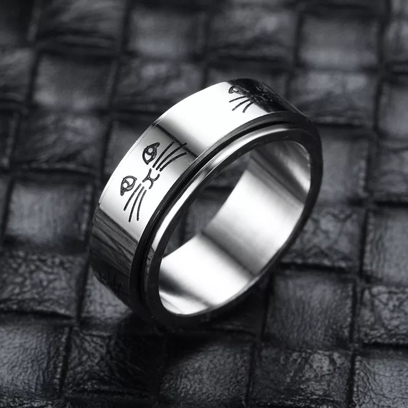 Chain - Spinning fidget ring