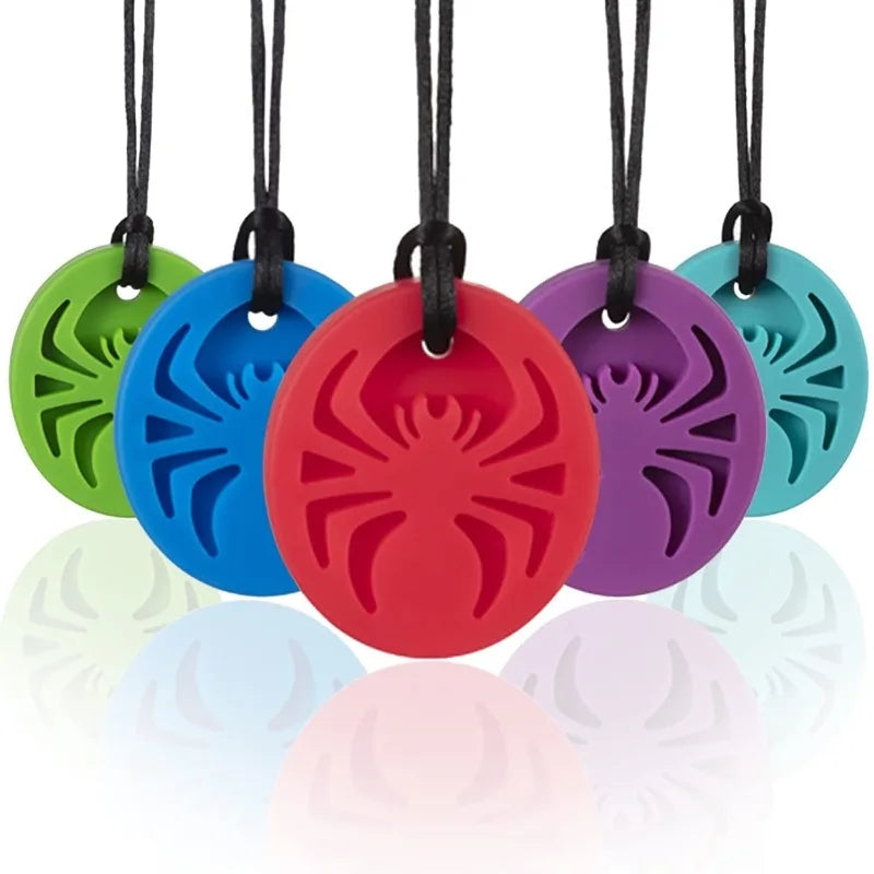 Spider chewable necklace