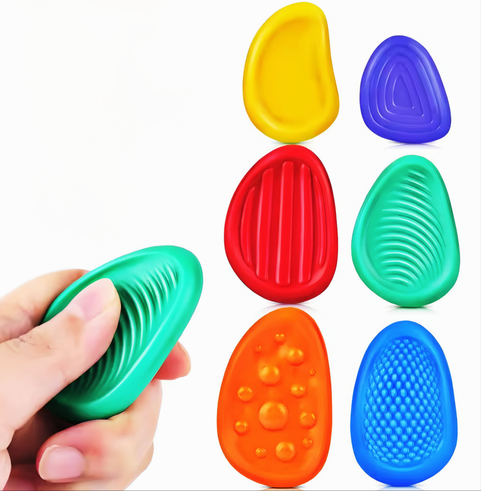 Silicone pocket stones