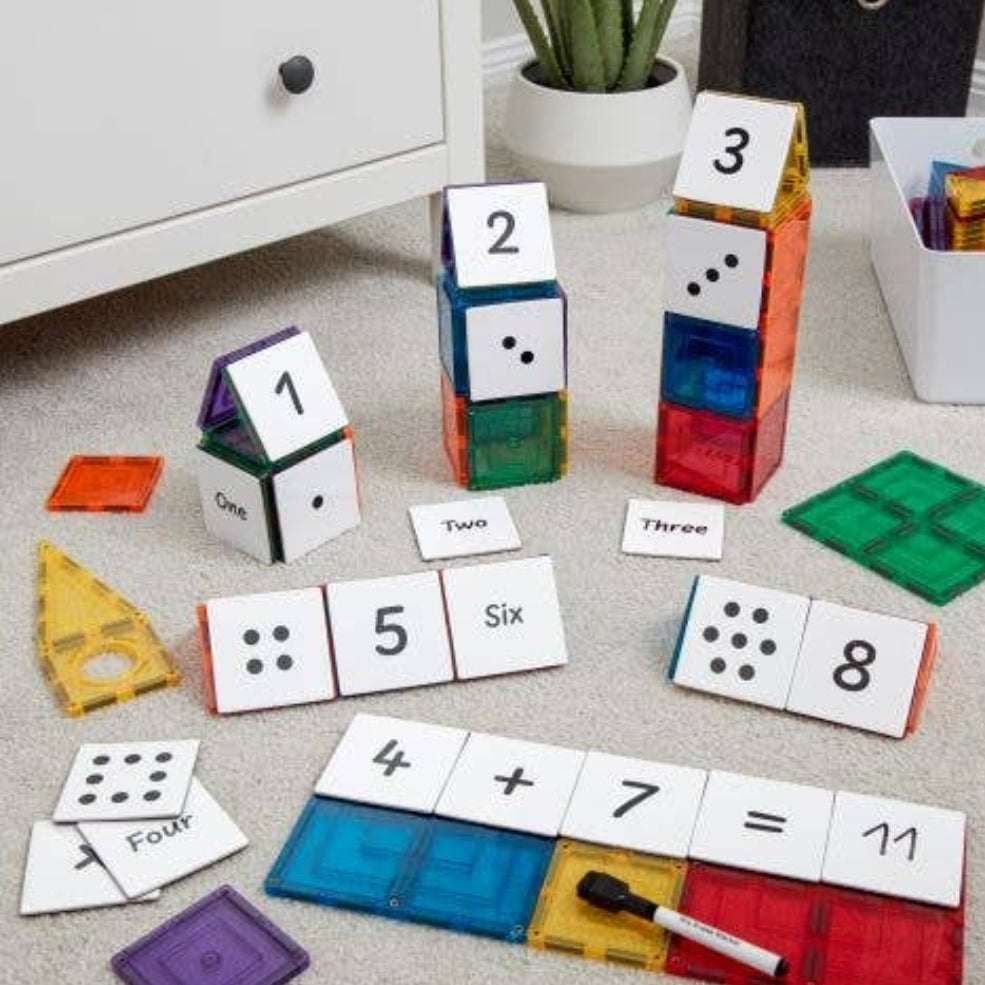 Learn & Grow Toys - Magnetic Tile Topper Packs