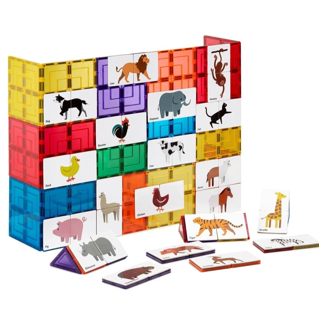 Learn & Grow Toys - Magnetic Tile Topper Packs