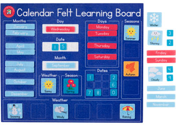 Felt Learning Boards