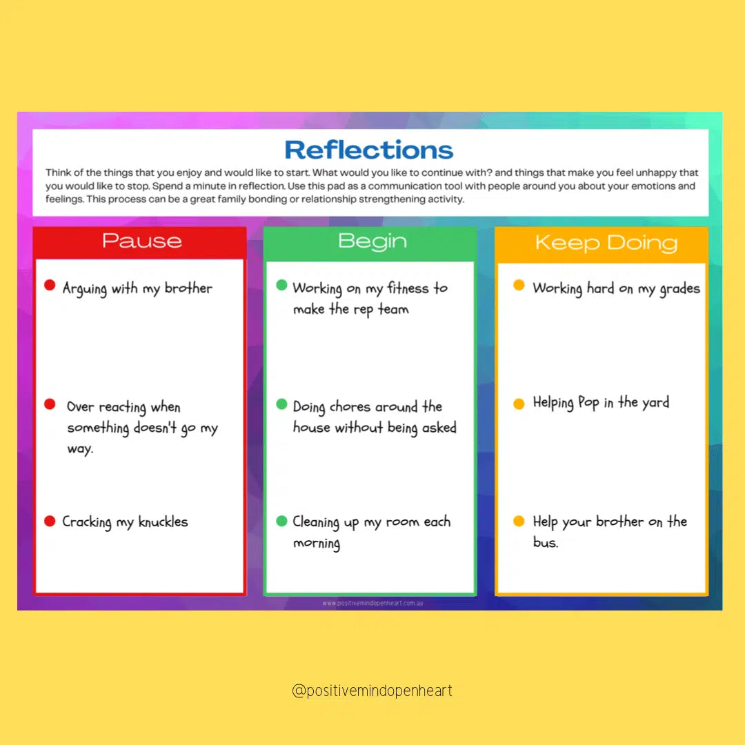 Reflections Notepad