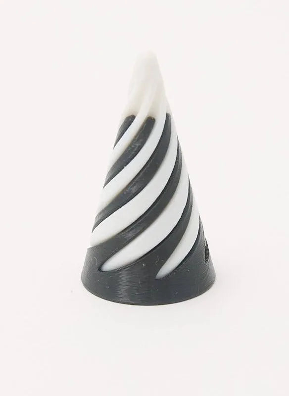 Spiral cone fidget