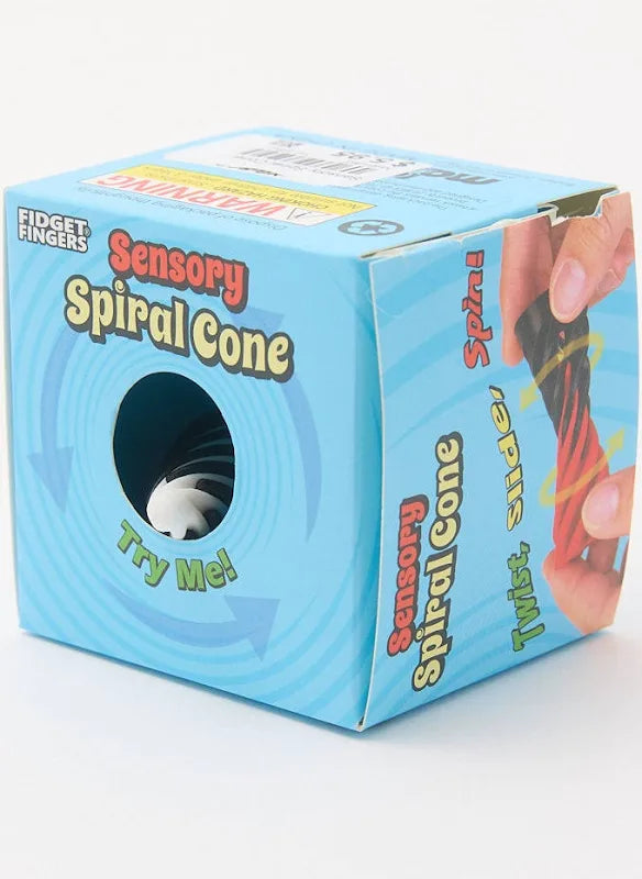 Spiral cone fidget