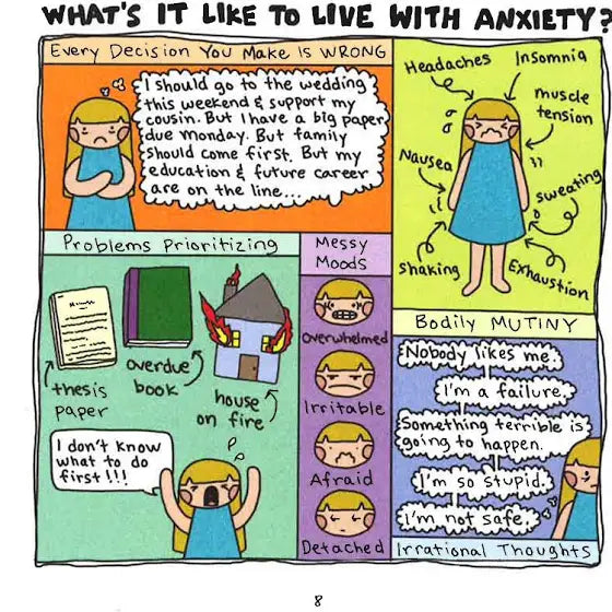 Kind Of Coping: An Illustrated Look At Life With Anxiety
By Maureen Marzi Wilson