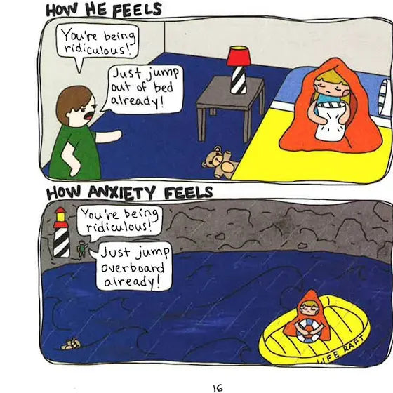 Kind Of Coping: An Illustrated Look At Life With Anxiety
By Maureen Marzi Wilson