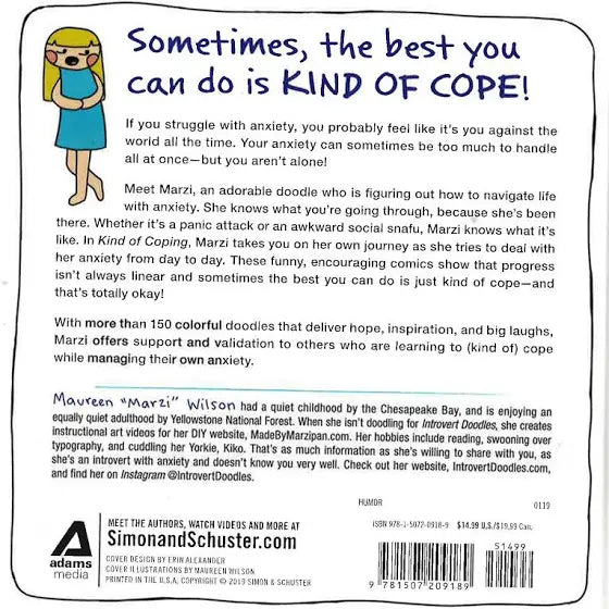 Kind Of Coping: An Illustrated Look At Life With Anxiety
By Maureen Marzi Wilson