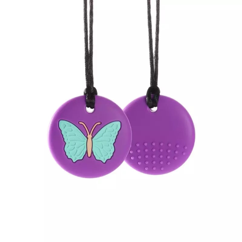 Butterfly chewable necklace