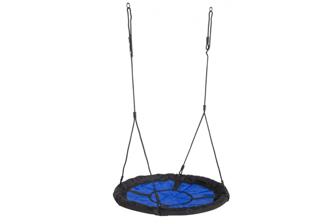 Nest Swing Swibee With Adjustable Ropes (sensory swing) - BLUE/BLACK