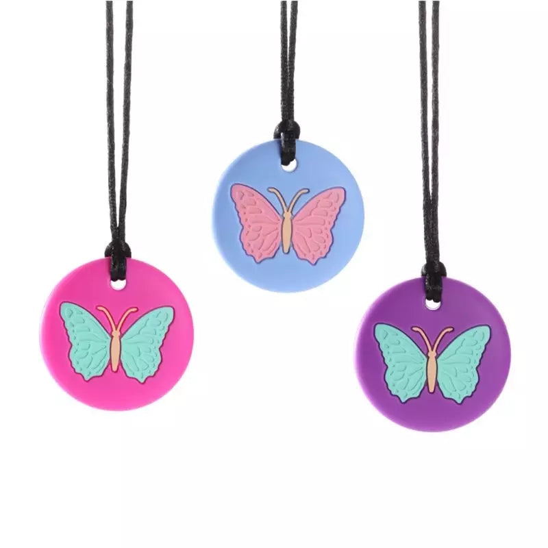 Butterfly chewable necklace