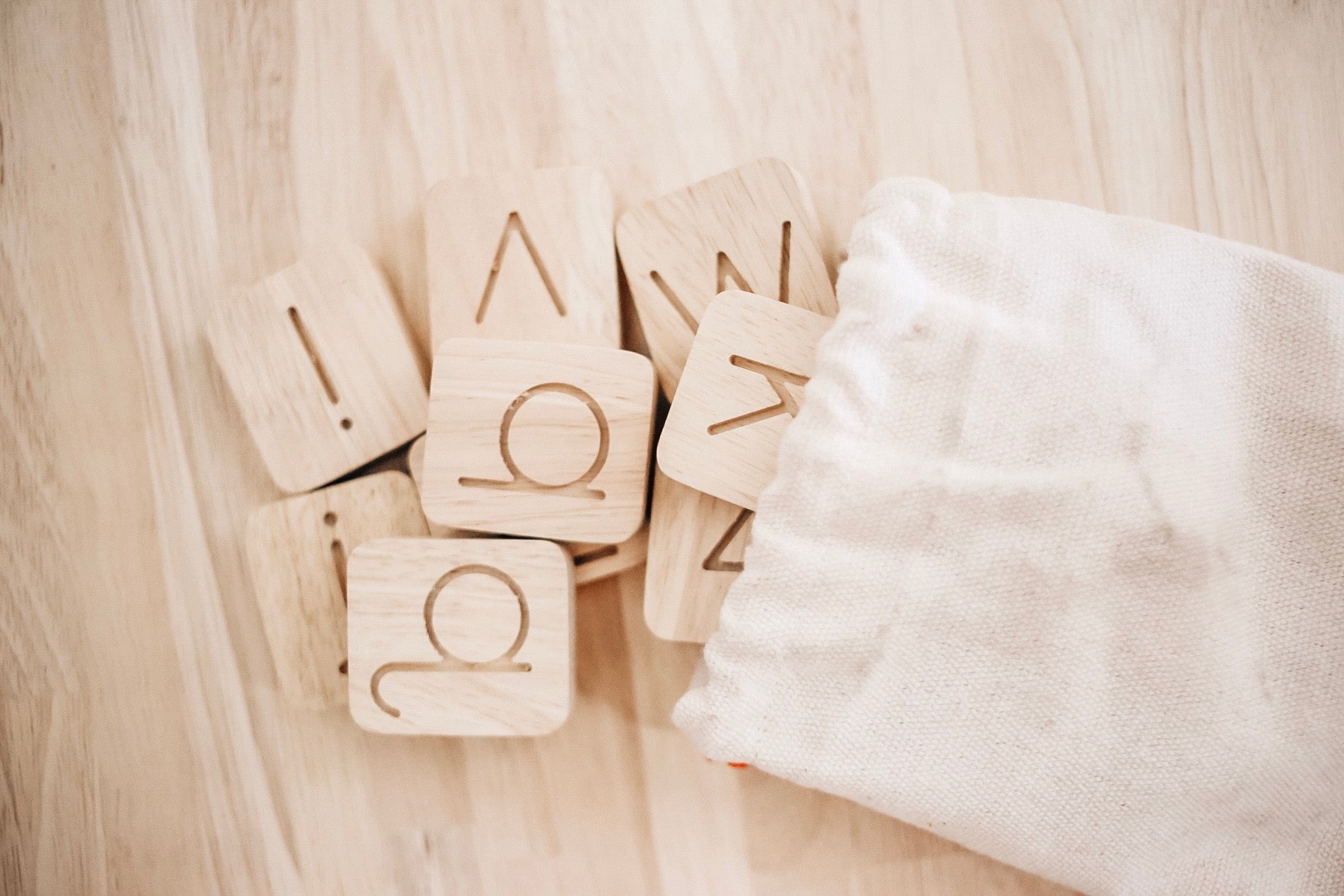 Wooden Letters - Word Building Kit