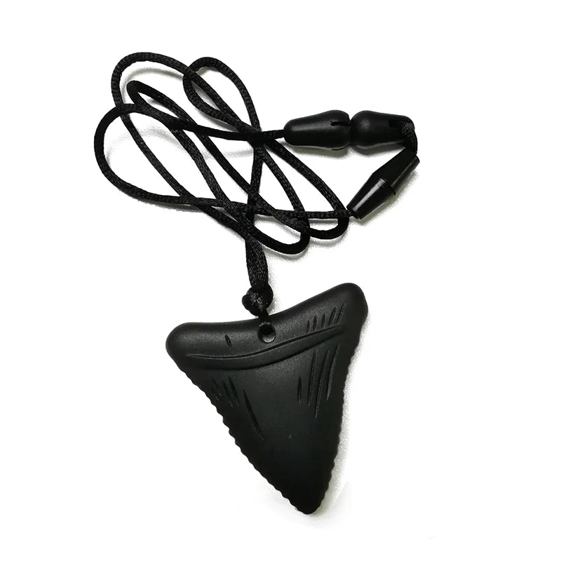 Shark tooth chewable necklace