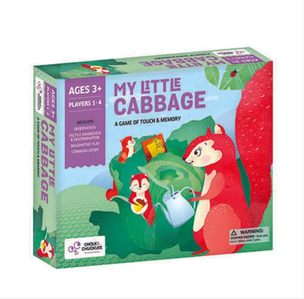My Little Cabbage - tactile touch & memory game