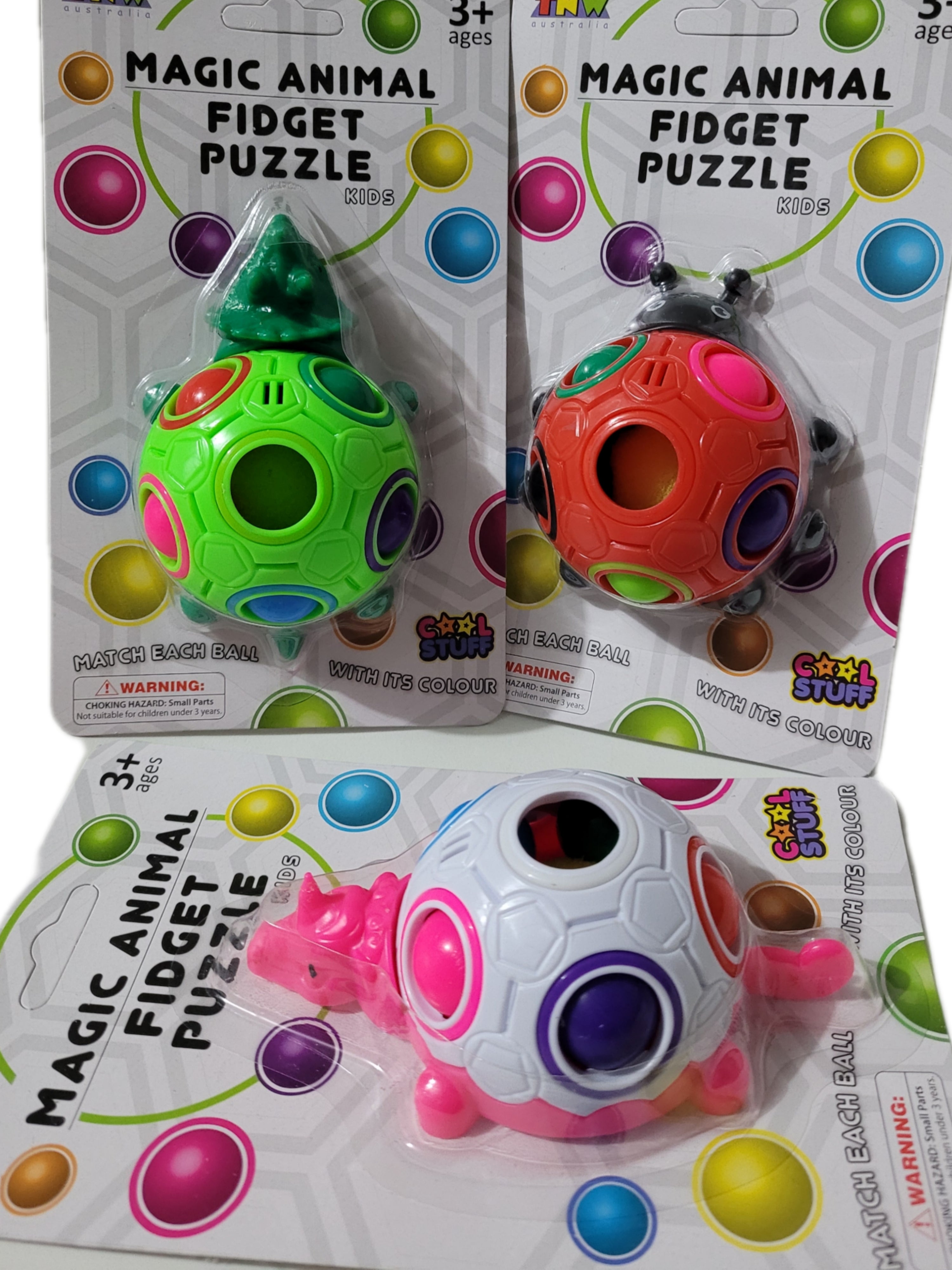 Puzzle ball fidget