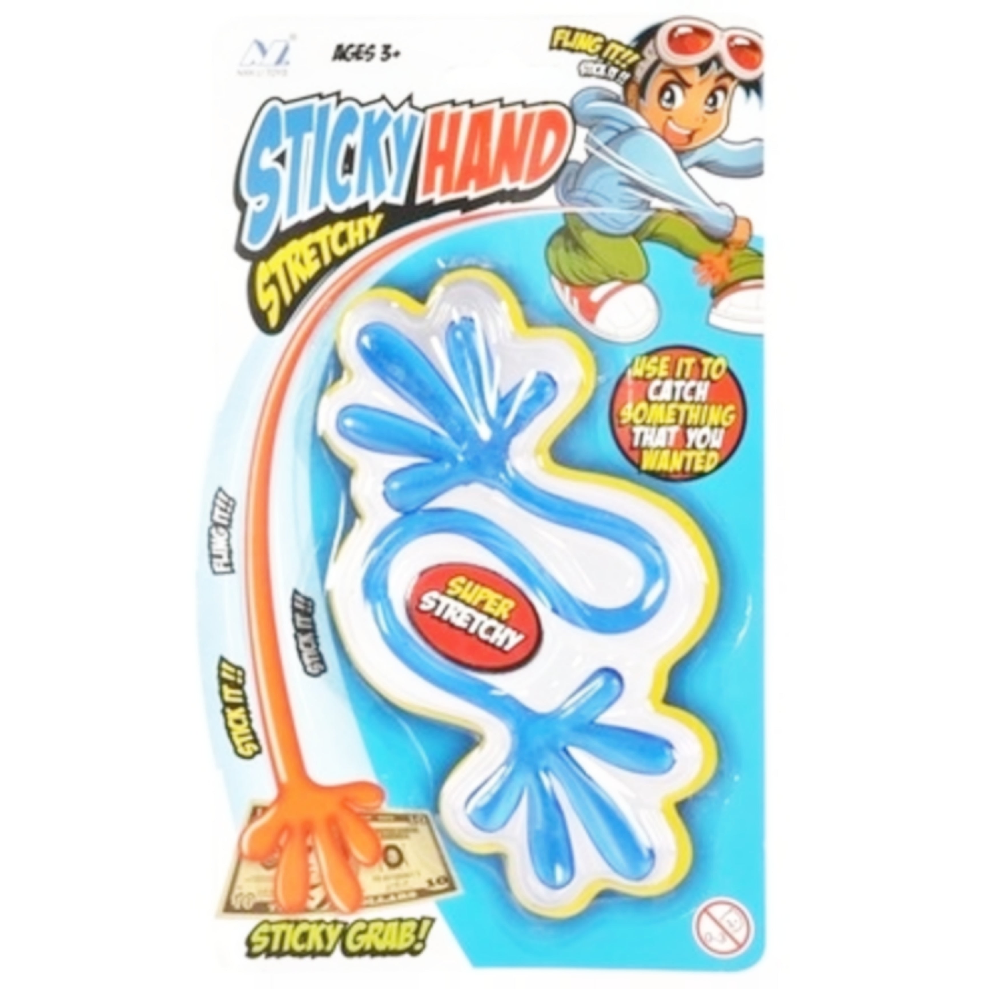 Giant sticky hand – our-sensory-life-