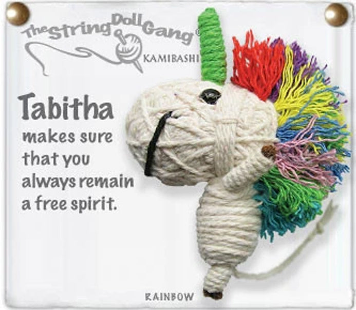 Tabitha Unicorn Kamibashi Worry Doll - makes sure that you always remain a free spirit