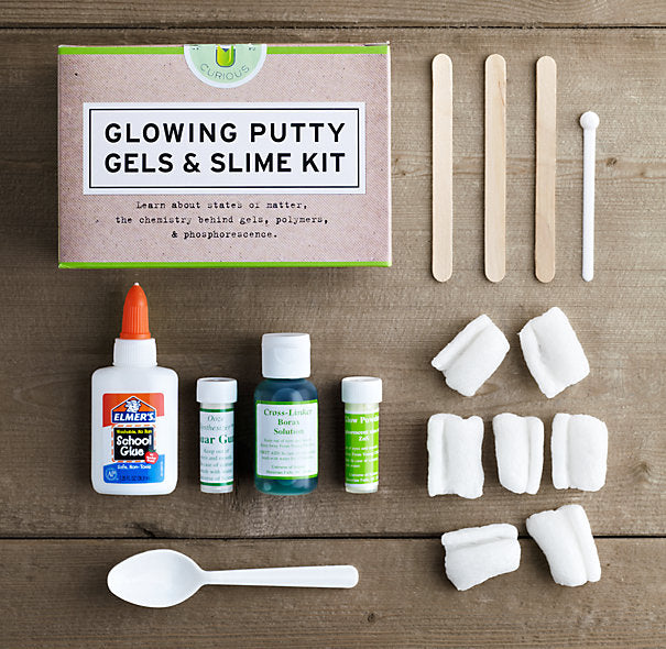 Glowing Putty, Gells & Slimes Kit
